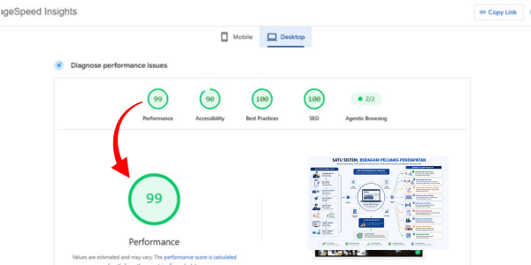 Bukti Performa SEO & Kecepatan Gap Media 3