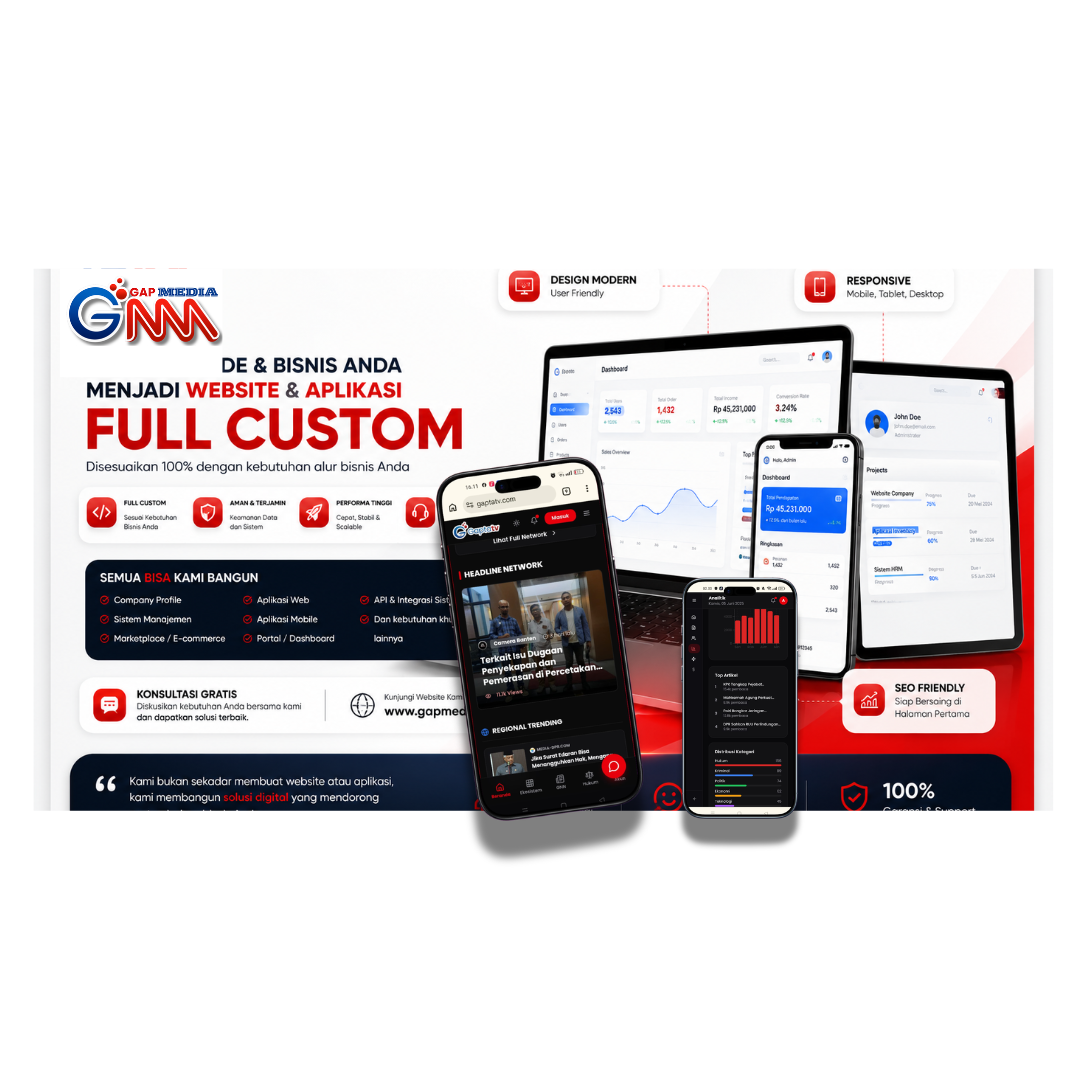 Produk aplikasi GAP Media 3